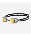 Arena Schwimmbrille Air-Speed yellow copper/silver gespiegelt