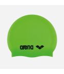Arena Silikonkappe Junior Classic acid lime/black