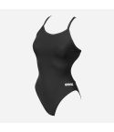 Arena Women Team Swimsuit Challenge Solid black