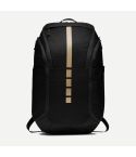 Leather-Trimmed Shell Backpack