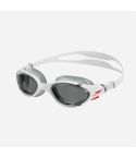 Speedo Schwimmbrille Biofuse 2.0 white/red