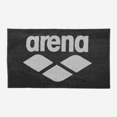 Arena Badetuch Pool Soft Towel schwarz (90cm x 150cm)