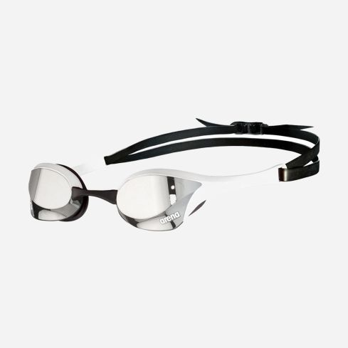 Arena Schwimmbrille Cobra Ultra Swipe silver/white gespiegelt