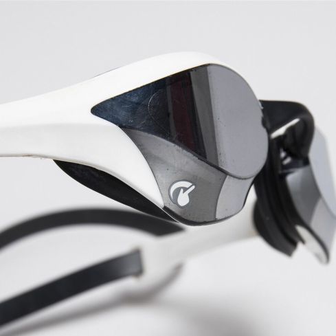Arena Schwimmbrille Cobra Ultra Swipe silver/white gespiegelt