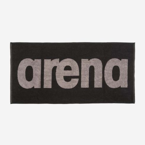 Arena Handtuch Gym Soft Towel schwarz (100cm x 50cm)
