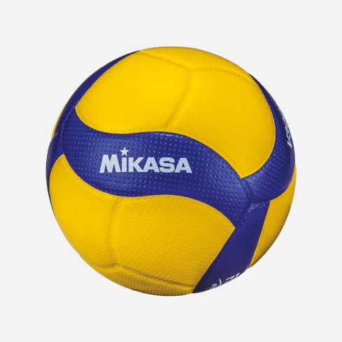 Mikasa Volleyball V300W yellow/royal 12-Pack