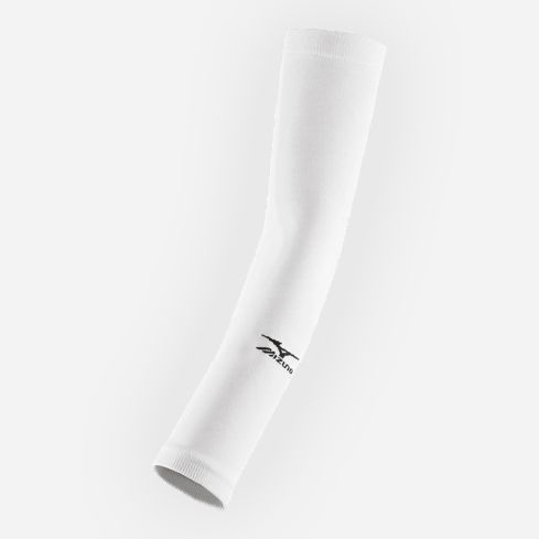 Mizuno Arm Sleeves weiss (Paar)
