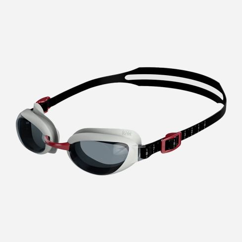Speedo Schwimmbrille Aquapure black/white/red