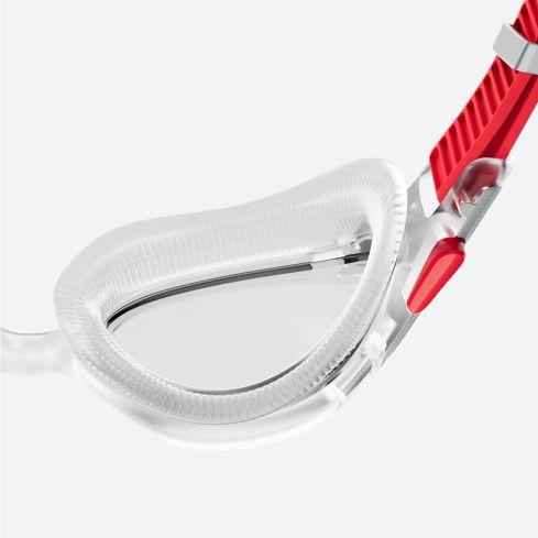 Speedo Schwimmbrille Biofuse 2.0 red/silver