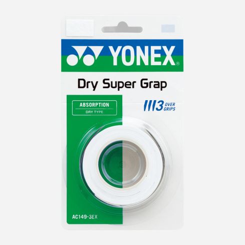 Yonex Griffband Dry Super Grap weiss (3-Pack)