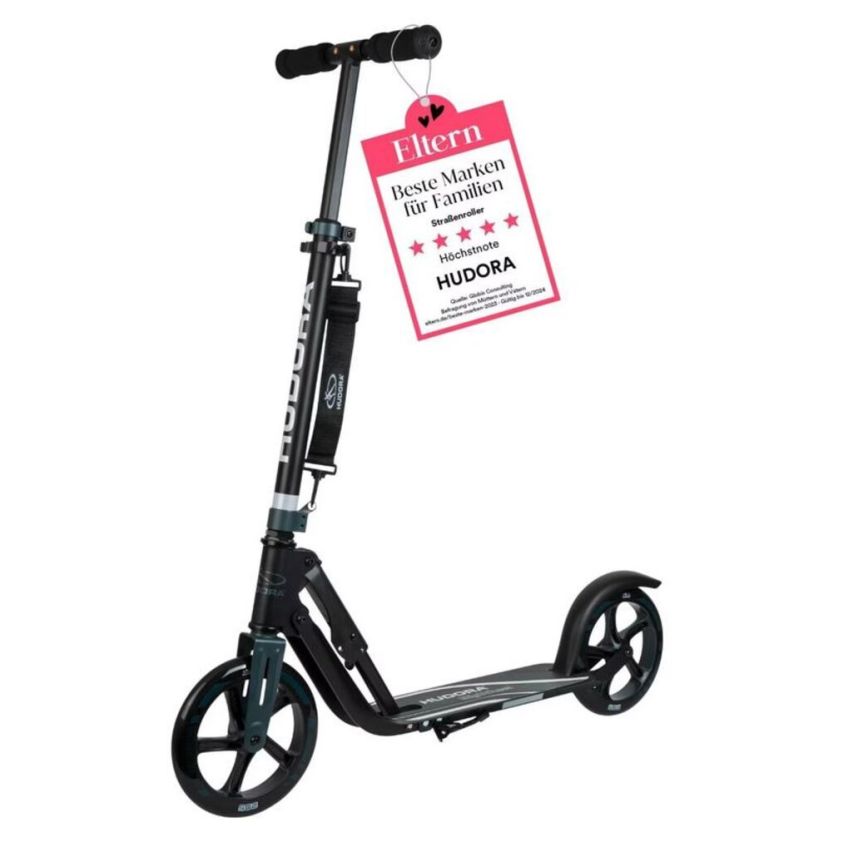 Hudora Scooter BigWheel® 205 schwarz/anthrazit