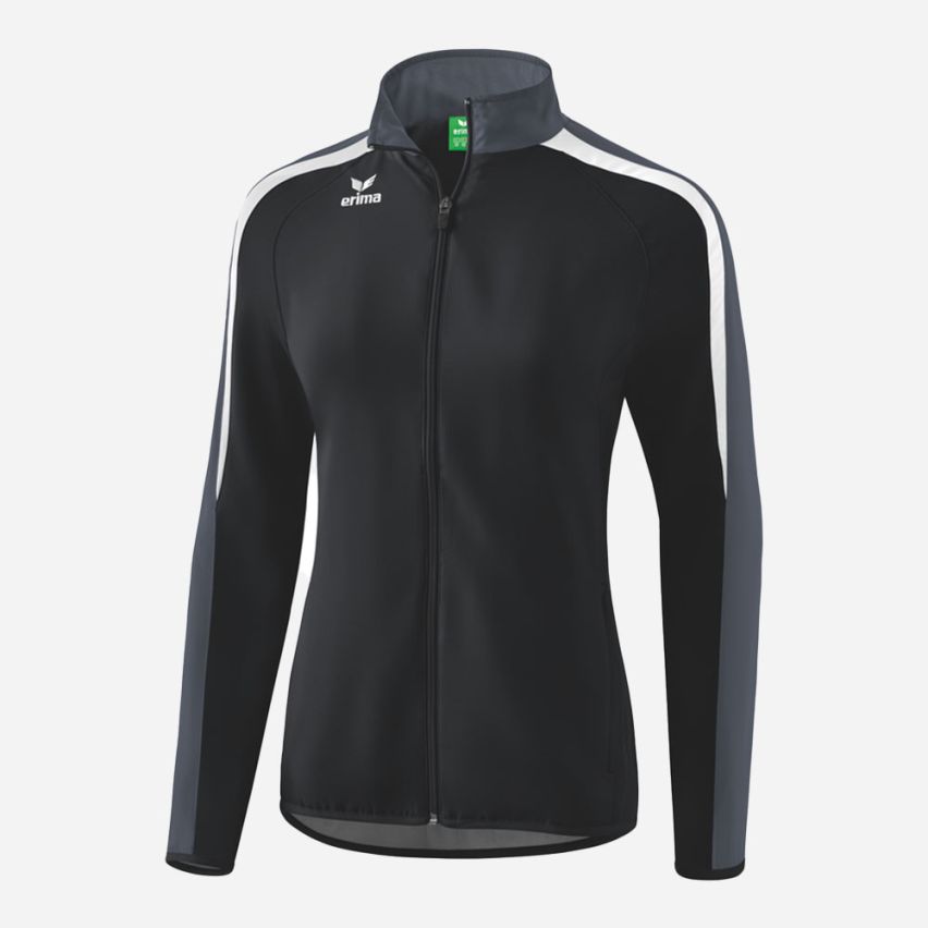 Erima Damen Präsentationsjacke LIGA 2.0 schwarz/grau