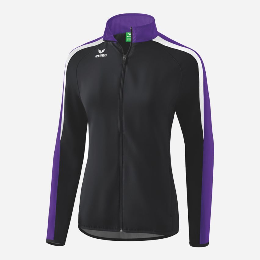 Erima Damen Präsentationsjacke LIGA 2.0 schwarz/violett