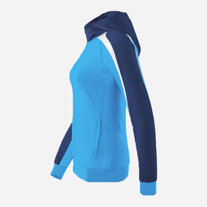 Erima Damen Trainingsjacke LIGA 2.0 mit Kapuze blau/navy