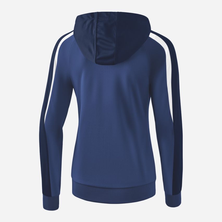 Erima Damen Trainingsjacke LIGA 2.0 mit Kapuze navy
