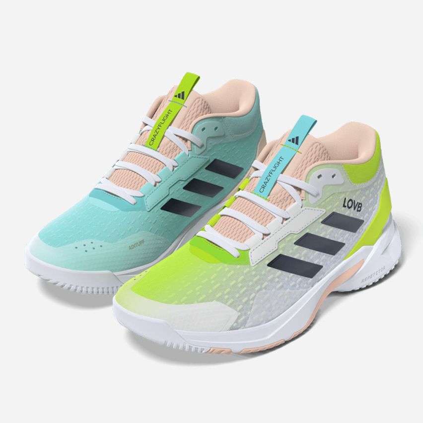 Adidas Crazyflight 6 Mid Women white/dark blue