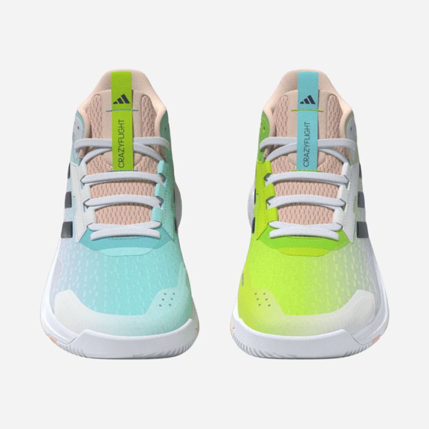 Adidas Crazyflight 6 Mid Women white/dark blue