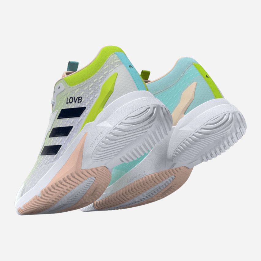 Adidas Crazyflight 6 Mid Women white/dark blue