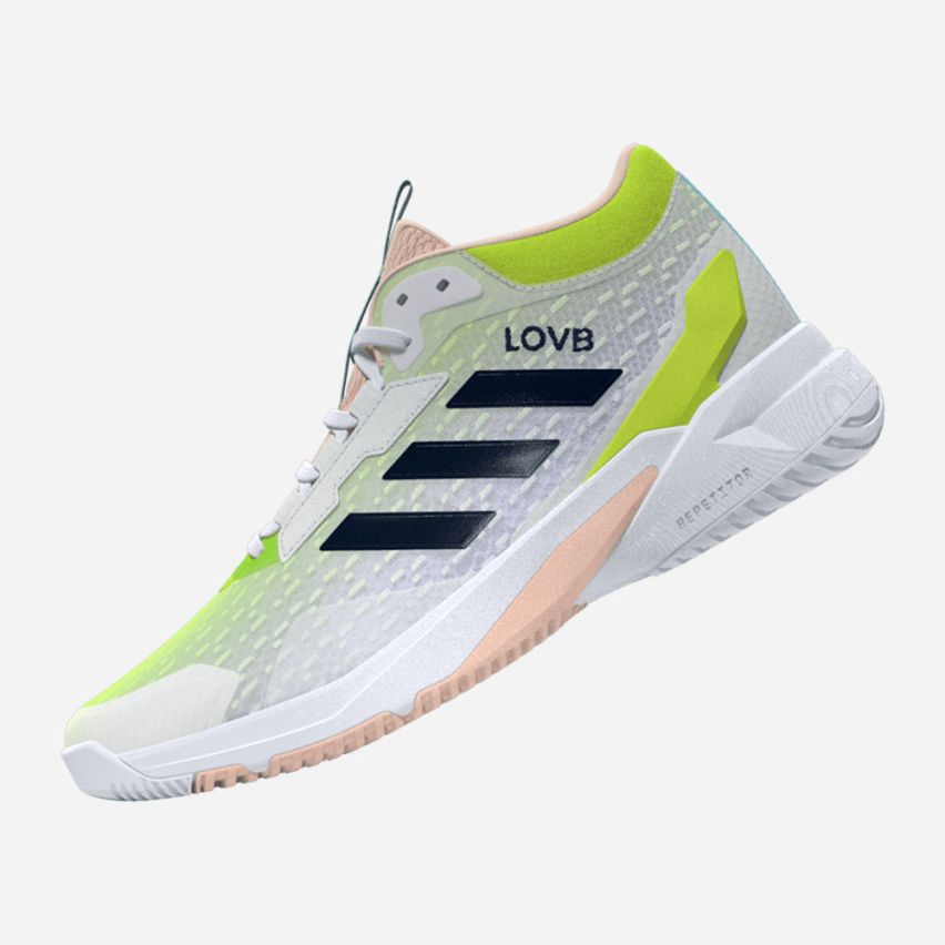 Adidas Crazyflight 6 Mid Women white/dark blue