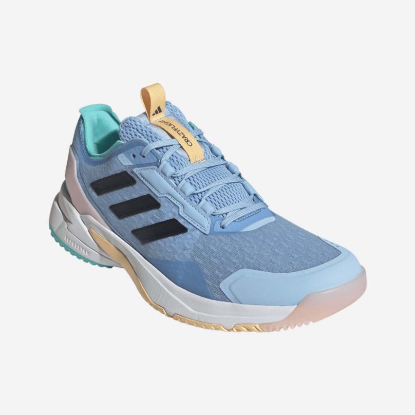 Adidas Crazyflight 6 Women glow blue/shadow navy