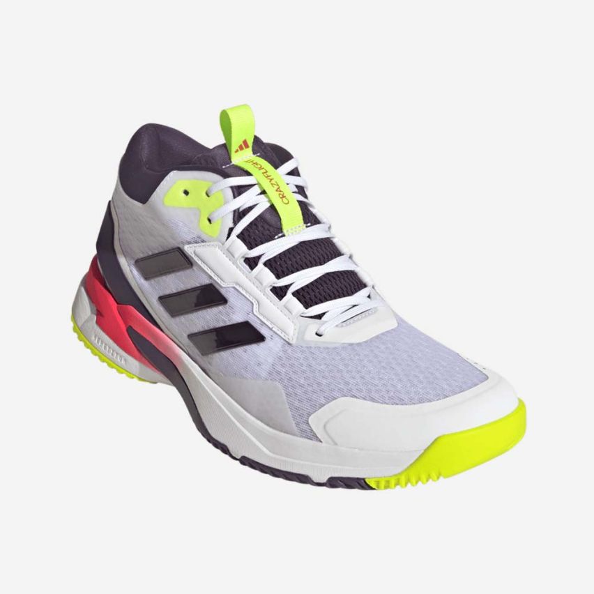 Adidas Crazyflight 6 Mid Men white/aurora metallic/fuchsia
