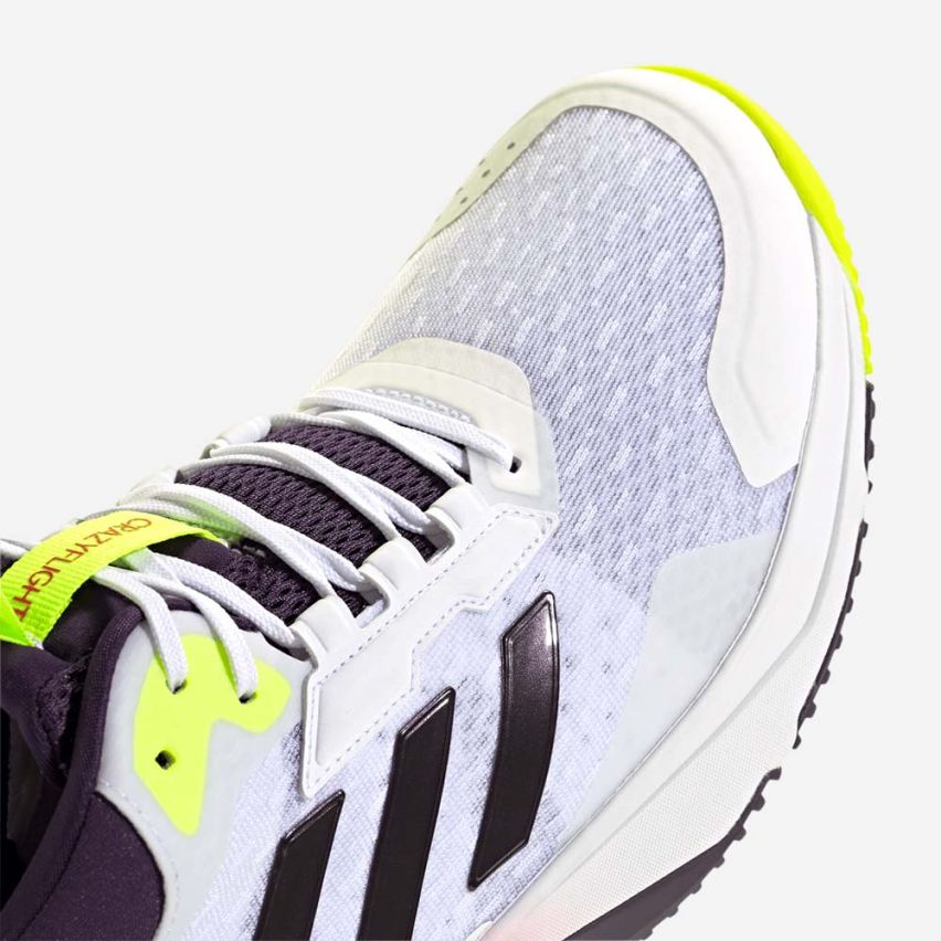 Adidas Crazyflight 6 Mid Men white/aurora metallic/fuchsia