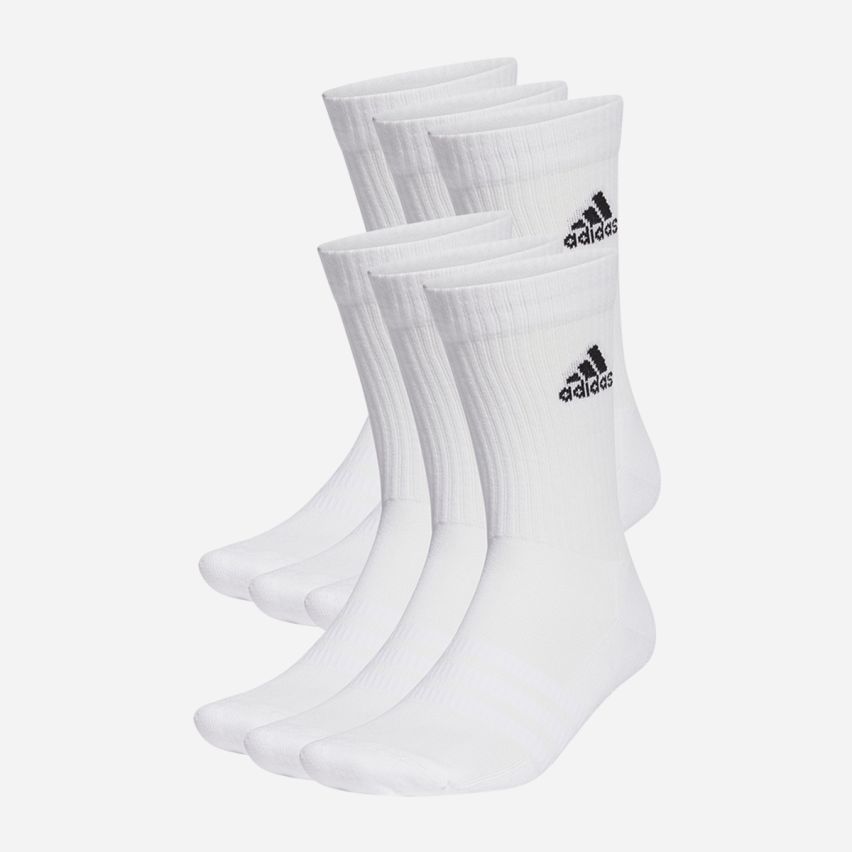 Adidas Cushioned Crew Socken weiss (6-Pack)