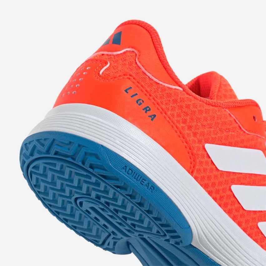 Adidas Ligra 8 Kids solar orange/white