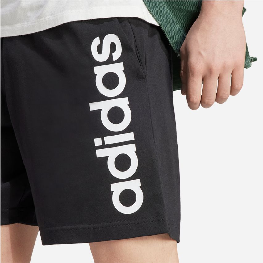 Adidas Shorts Aeroready Essentials Linear Logo schwarz