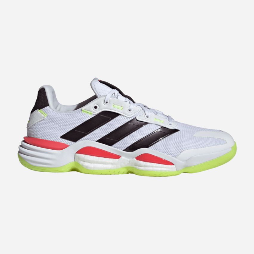 Adidas Stabil 16 white/aurora metallic/purple