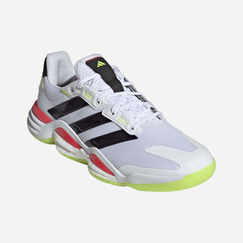 Adidas Stabil 16 white/aurora metallic/purple