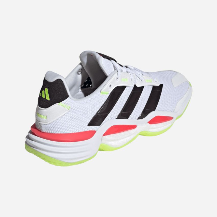 Adidas Stabil 16 white/aurora metallic/purple