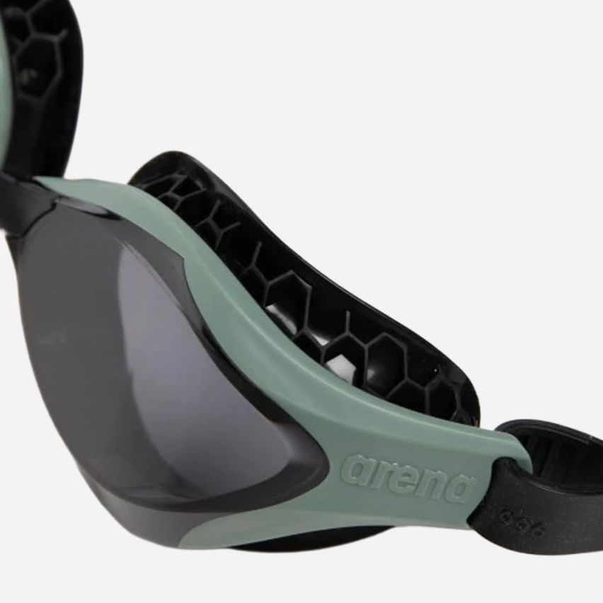 Arena Schwimmbrille Air-Bold Swipe smoke/dark olive/black
