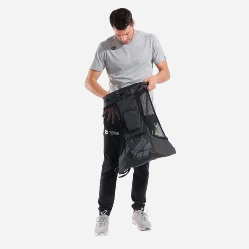 Arena Netzbeutel All Set schwarz (40L)