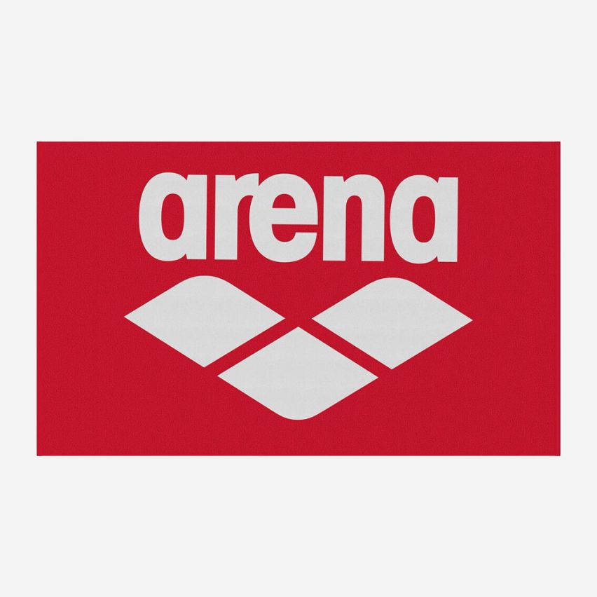 Arena Badetuch Pool Soft Towel rot (90cm x 150cm)