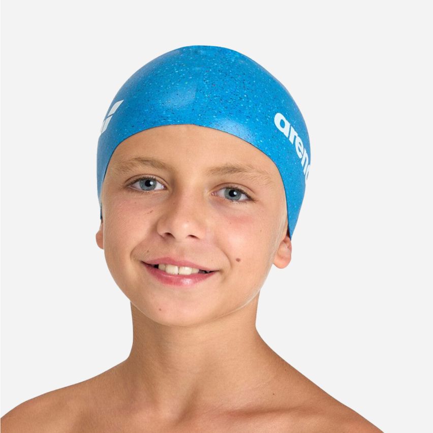 Arena Junior Silikonkappe blue