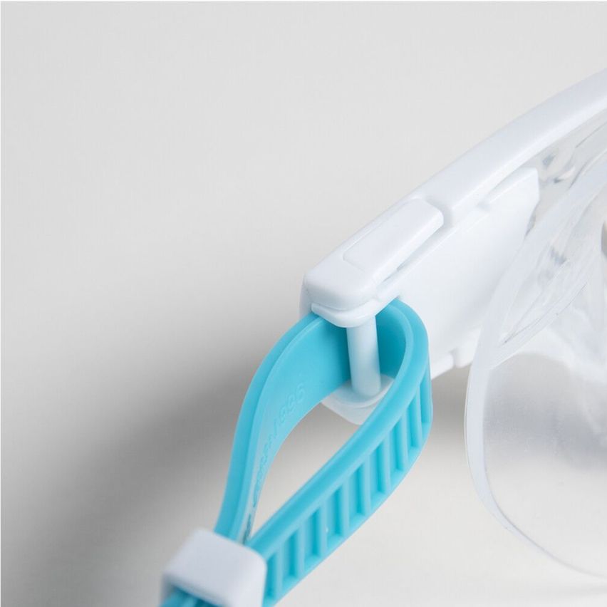 Arena Schwimmbrille Junior The One Mask white/light blue