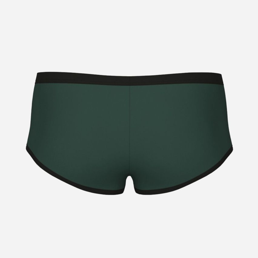Arena Men One Low Waist Short Big Logo dark sage