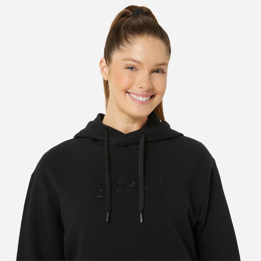 Asics LOGO OTH Hoodie Lady performance black