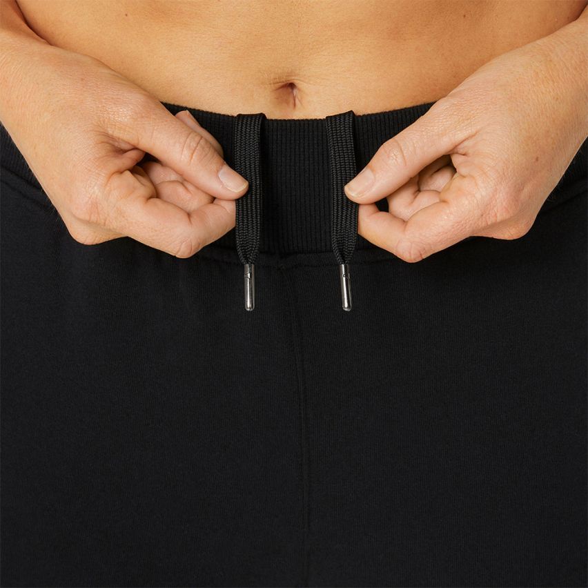 Asics LOGO SWEATPANT Lady performance black