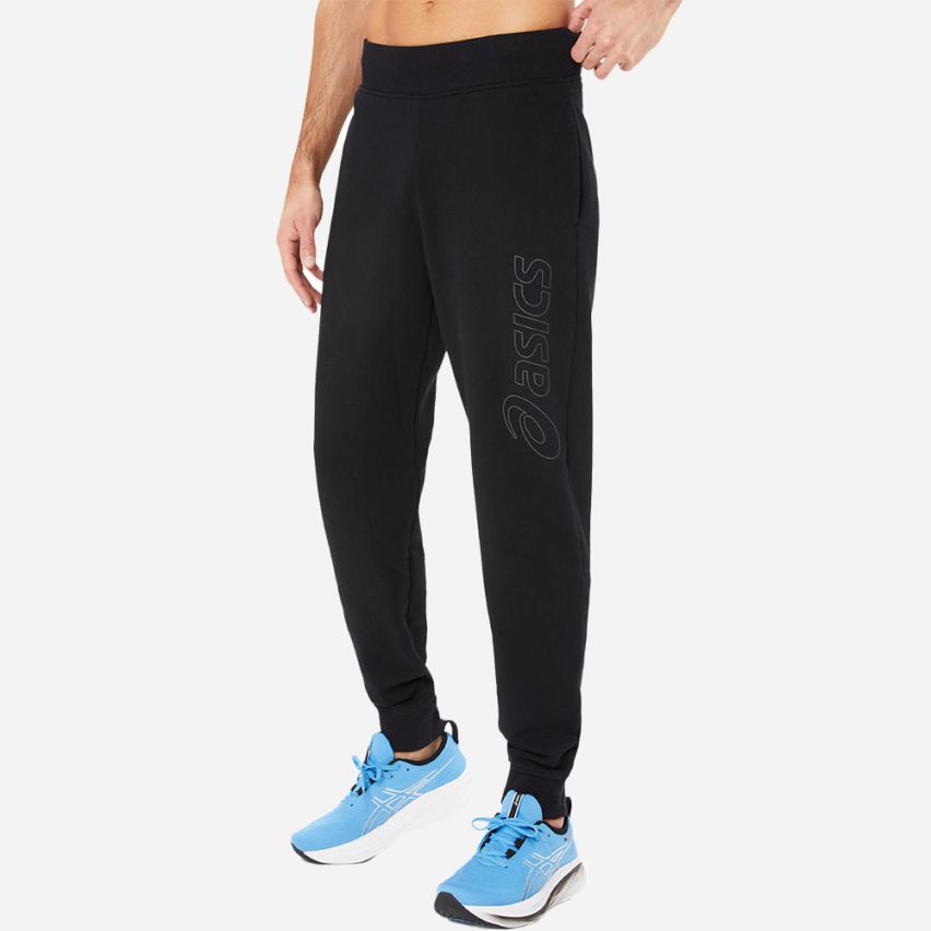 Asics LOGO SWEATPANT Men black/graphite grey