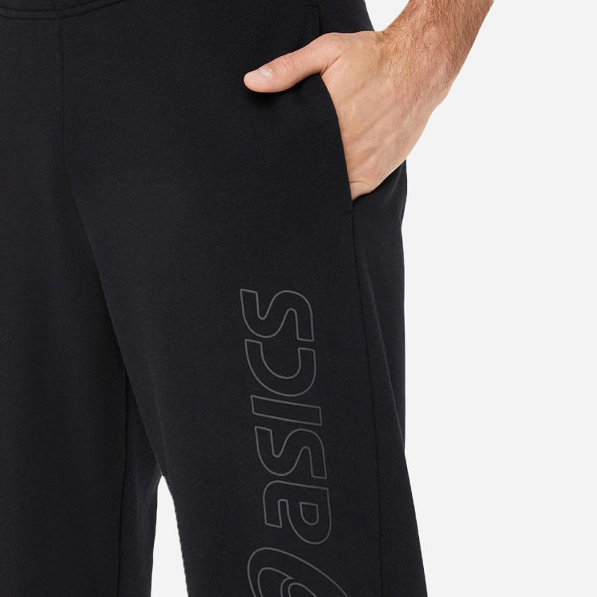 Asics LOGO SWEATPANT Men black/graphite grey