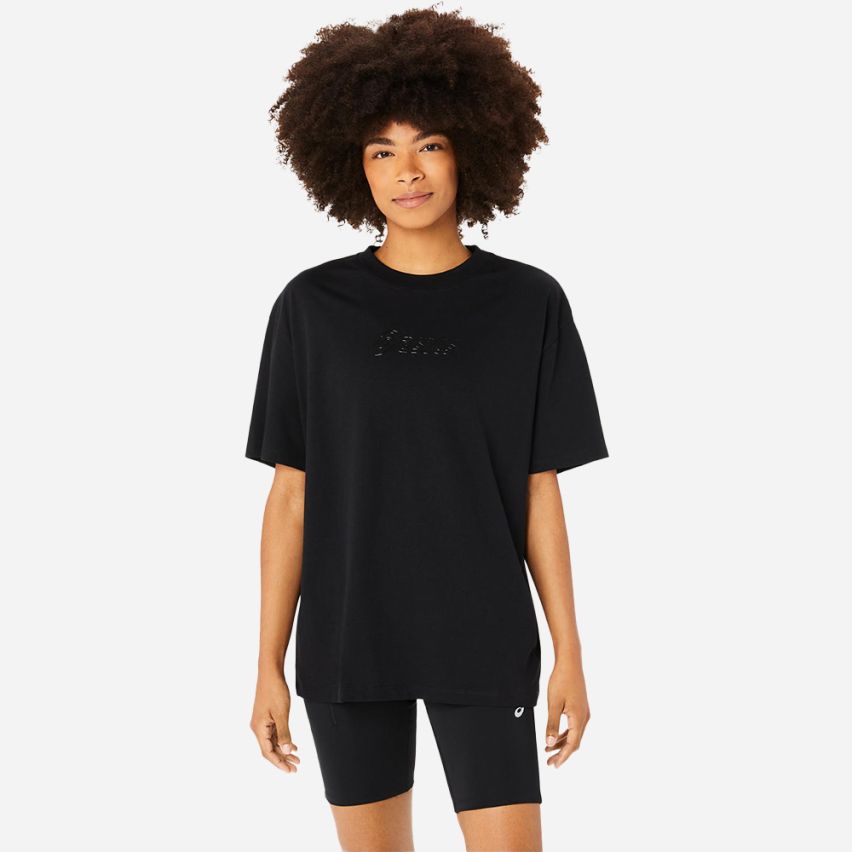Asics LOGO TEE Lady performance black