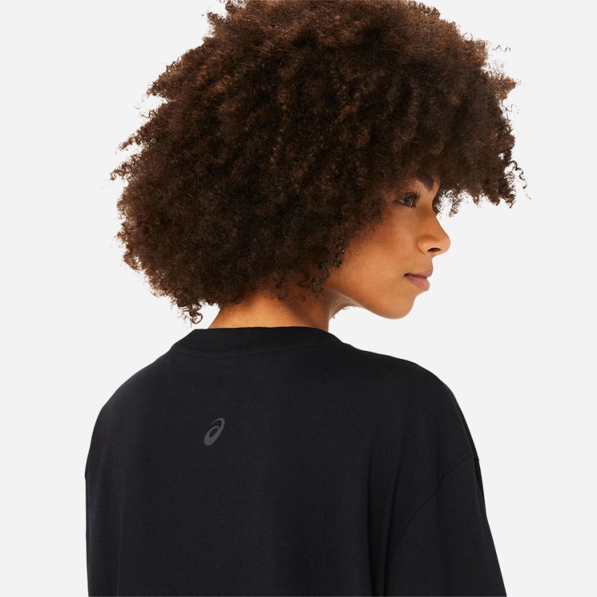 Asics LOGO TEE Lady performance black