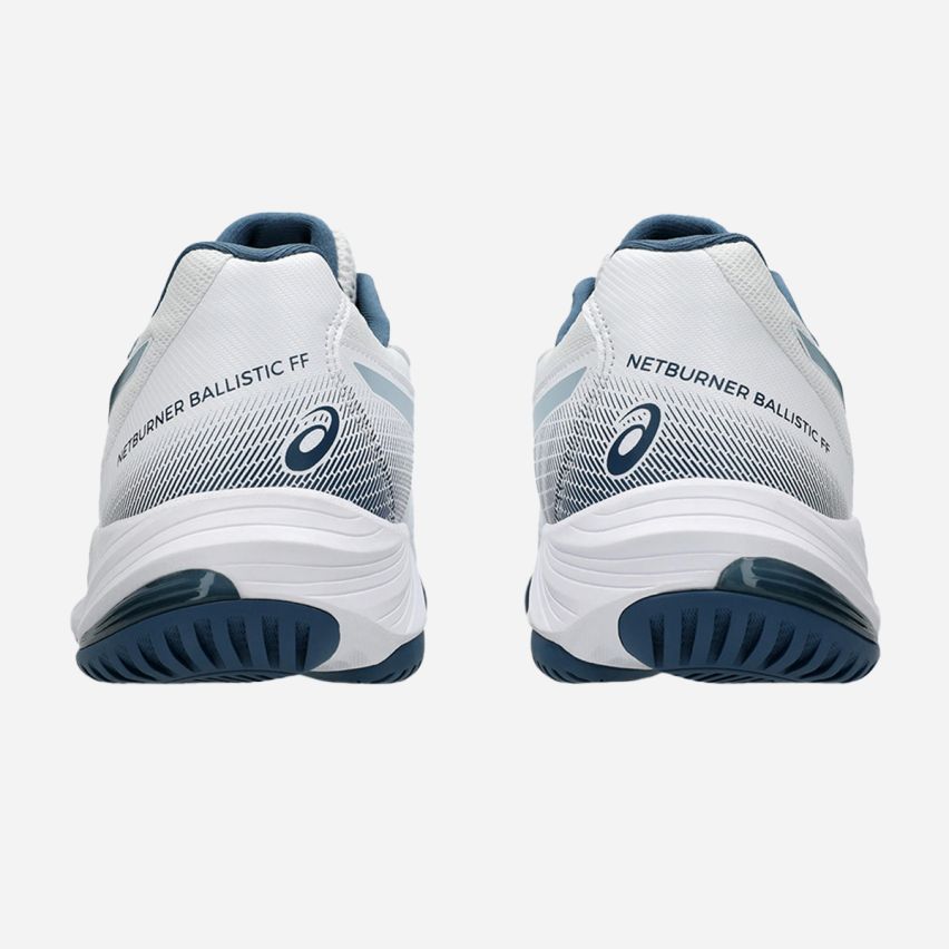 Asics NETBURNER BALLISTIC FF 3 Men white/vintage indigo BEST
