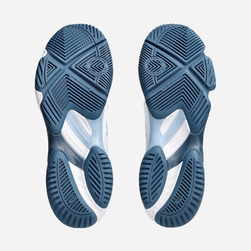 Asics NETBURNER BALLISTIC FF 3 Men white/vintage indigo BEST