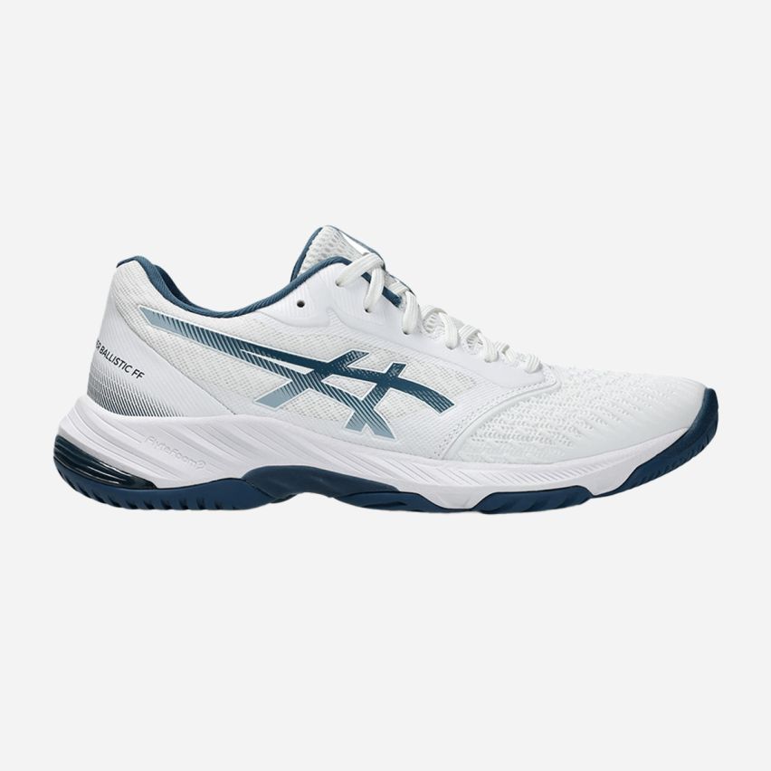 Asics NETBURNER BALLISTIC FF 3 Men white/vintage indigo BEST