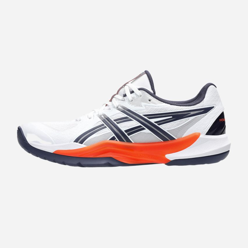 Asics POWERBREAK FF Men white/nova orange