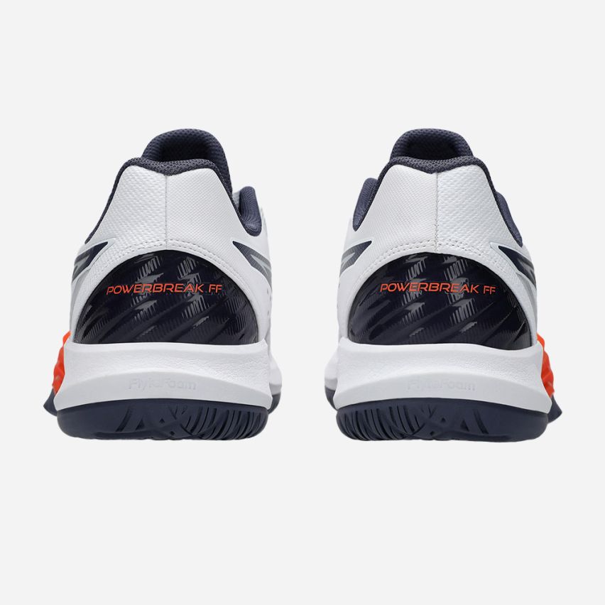 Asics POWERBREAK FF Men white/nova orange