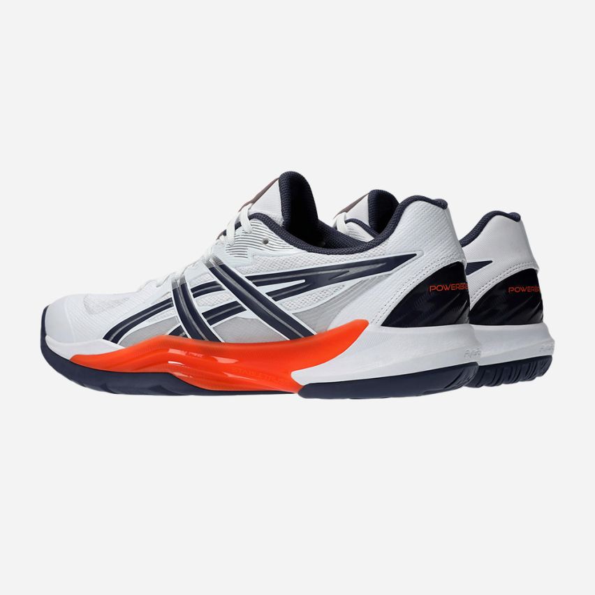 Asics POWERBREAK FF Men white/nova orange